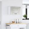 VidaXL Armoire murale de cuisine Kalmar gris béton bois d'ingénierie 853601