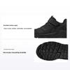 Kids Boys Synthetic Leather Comfortable Non-Slip Wear-Resistant Breathable Low-Top Casual Shoes Kids Sneakers Black 405715L-BBK