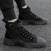 Ins Martin Boots 22 Spring and Autumn High-top Board Shoes British Breathable Canvas Boots