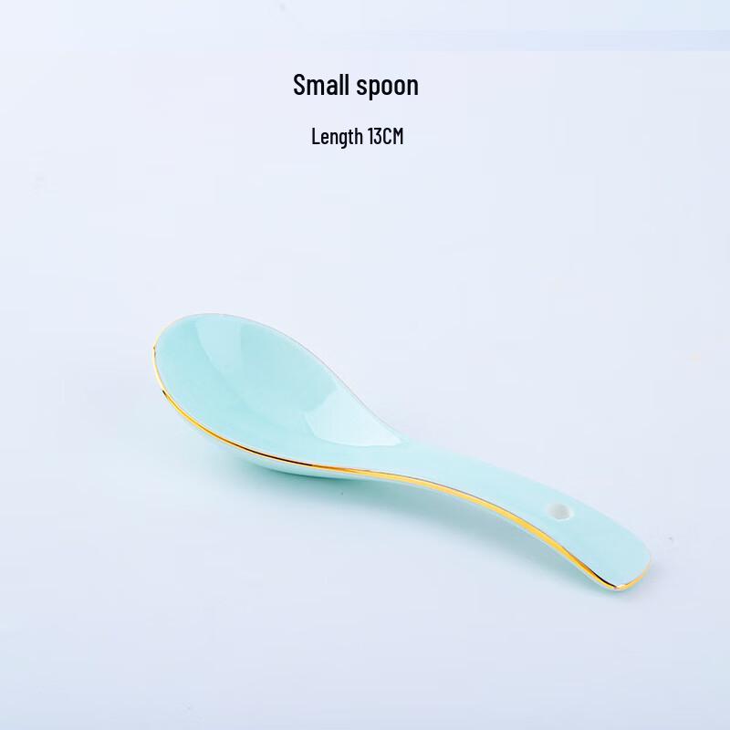 Ceramic Small Soup Spoon