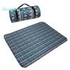 Bohemia Retro Aluminiumfolienbasis, faltbare Picknickdecke mit Aufbewahrungsseil, Verbundprozess, Camping, wasserdichte, feuchtigkeitsbeständige Matte, Outdoor-Zubehör
