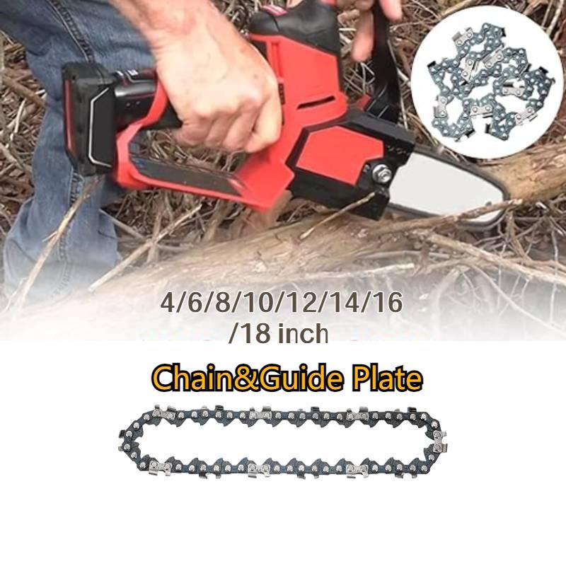 Chainsaw Inch 4681012141618 Saw Chain Replacement Kette Material Alloy