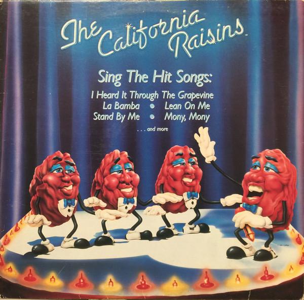 Виниловая пластинка CALIFORNIA RAISINS The California Raisins SP9505 AM Records 1987 Канада SoulFunk Б/у