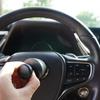 Auto Detail Brush Portable Car Tire Brush with Seal Cover High Density Soft Detailing Brush for Tire Shine Polish Wax Car Care