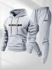European Style Unisex Hoodie & Drawstring Sports Suit
