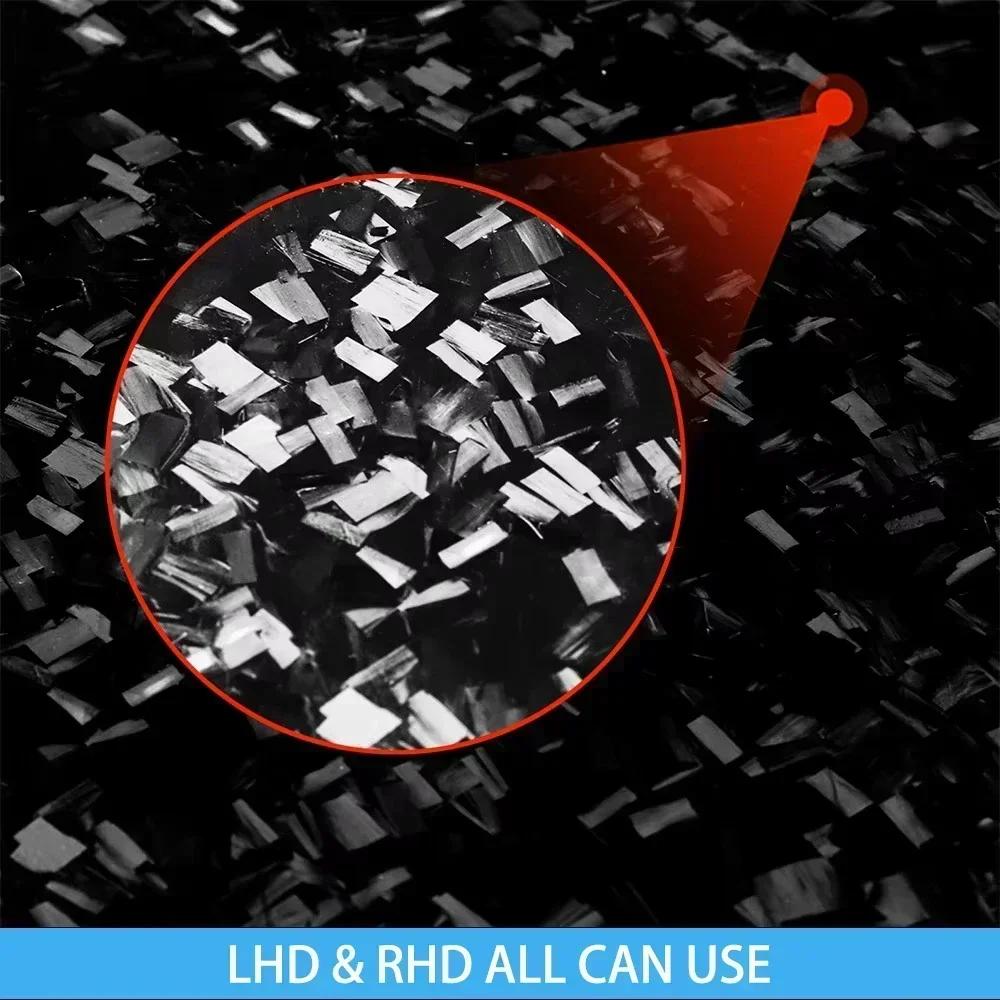 For Chevrolet Corvette C8 Z51 Z06 - Carbon Fiber Driver Wheel Button Decoration Car Accessories Interior Cover Stickers