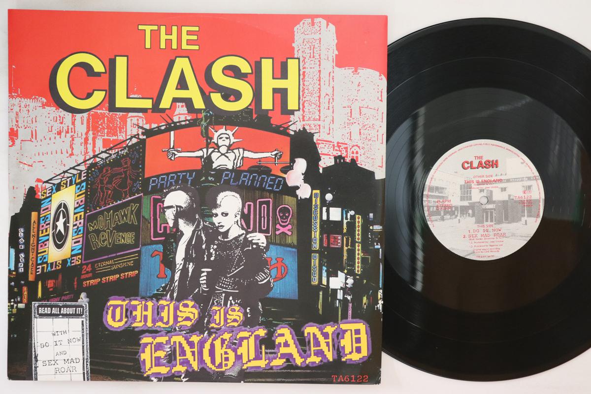 

12inch Record CLASH - This Is England TA6122 CBS 1985 UK Rock Used