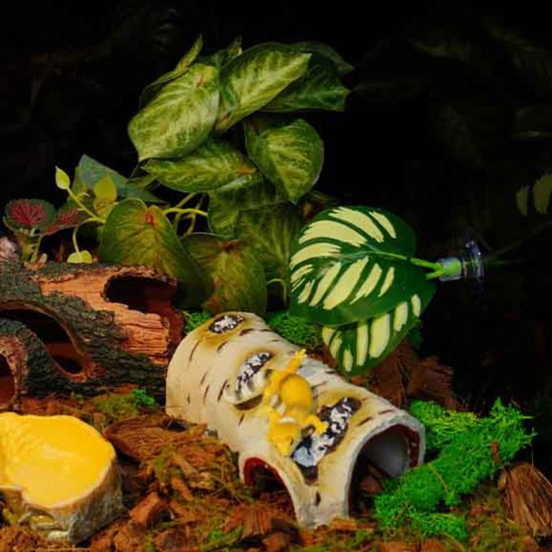 Aquarium Decor Pets Fish Artificial Leaf Hammock Simulating The Habitat For Betta Spawning Grounds Breeding Resting Bed Hide