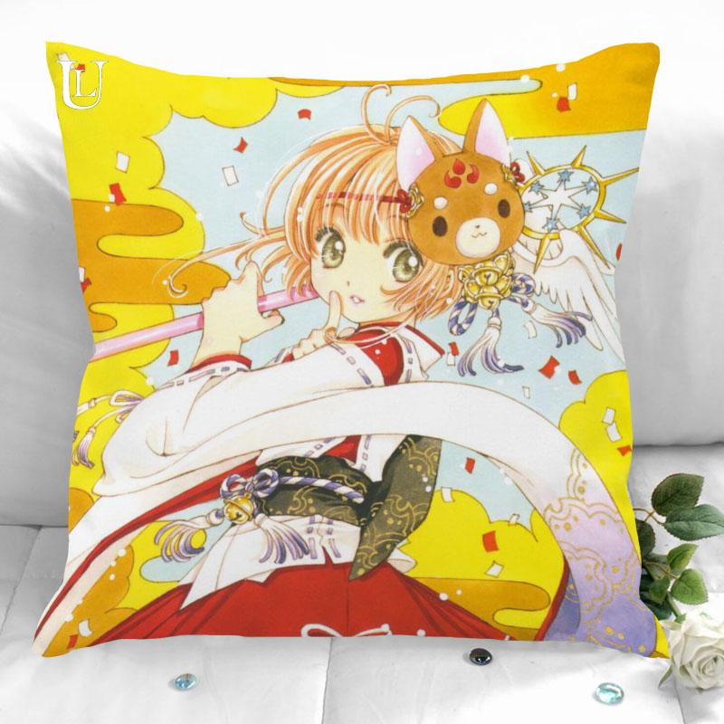 New Arrival Cardcaptor Sakura Pillowcases Zipper Custom Pillow Case More Size Custom Your Image Gift