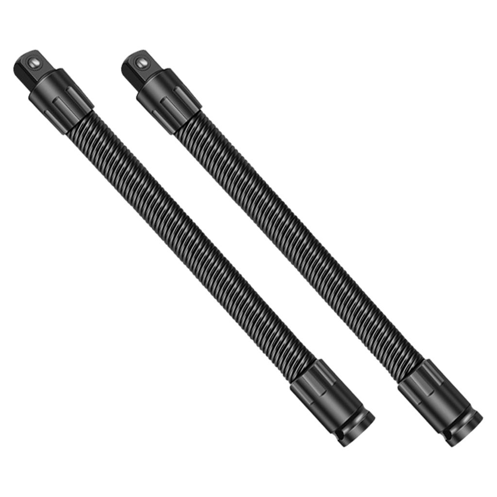 1/2 In Flexible Shaft Extension Extender 360 Dgree Flex Long Reach Ratchet Spanners Torque Socket High Torque Hand Drive Tools