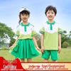 Pure Cotton Sporty School Uniforms for Primary Students - Ideal for Summer and Children's Day Performances