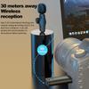 Professional Wireless Lavalier Bluetooth Mini Microphone For iPhone iPad Android Live Broadcast Gaming Recording Interview Vlog