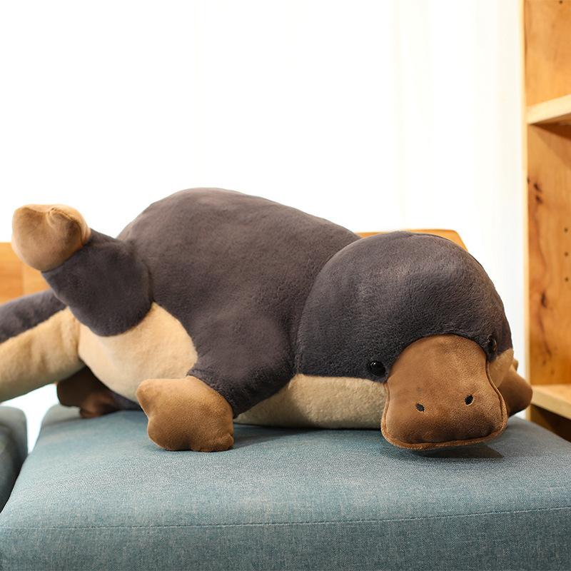 

Плюшевая игрушка утконос, мягкая кукла, мультяшный декор для гостиной, спальни, подарок 60cm/23.62in