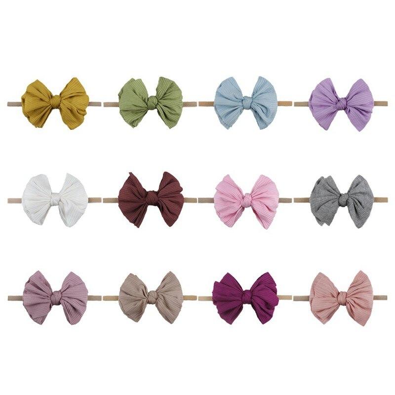 Spony do vlasov s motýlikom Baby Print Elastické roztomilé nylonové čelenky