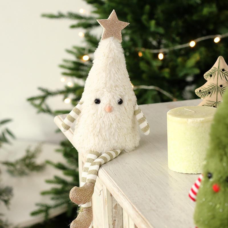 Christmas Cute Decorations Cartoon Plush Toys Home Party Doll Supplies Adornment