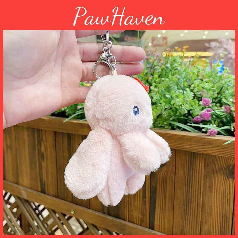 Rabbit Lovely Strawberry Keychain Plush Toy Adorable Stuffed Animal Gift Idea