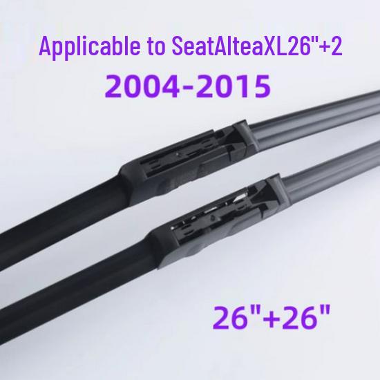 

Compatible Seat Altea XL Front+Rear Wiper Blades 26\ +26\ (2004-2015)