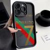 Funda de Teléfono Número 7 10 de Fútbol para iPhone 16e 16 15 14 13 12 11 Pro Max Mini XR XS X 7 8 6 6s Plus Cubierta Trasera Suave de TPU