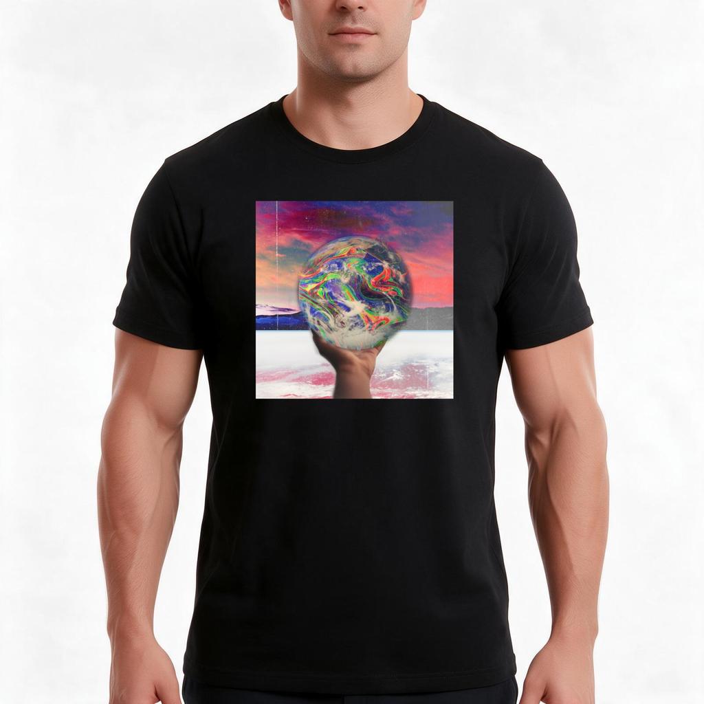Earth Day TShirt Summer Casual Cotton Tee Oversized Streetwear Tops Vintage Graphic Print Loose Fit Short Sleeve