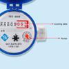 Smart Water Meter Mechanical Rotary Pointer Counter Flow Water Meter Digital Display Water Measuring Tools with Copper Fittings