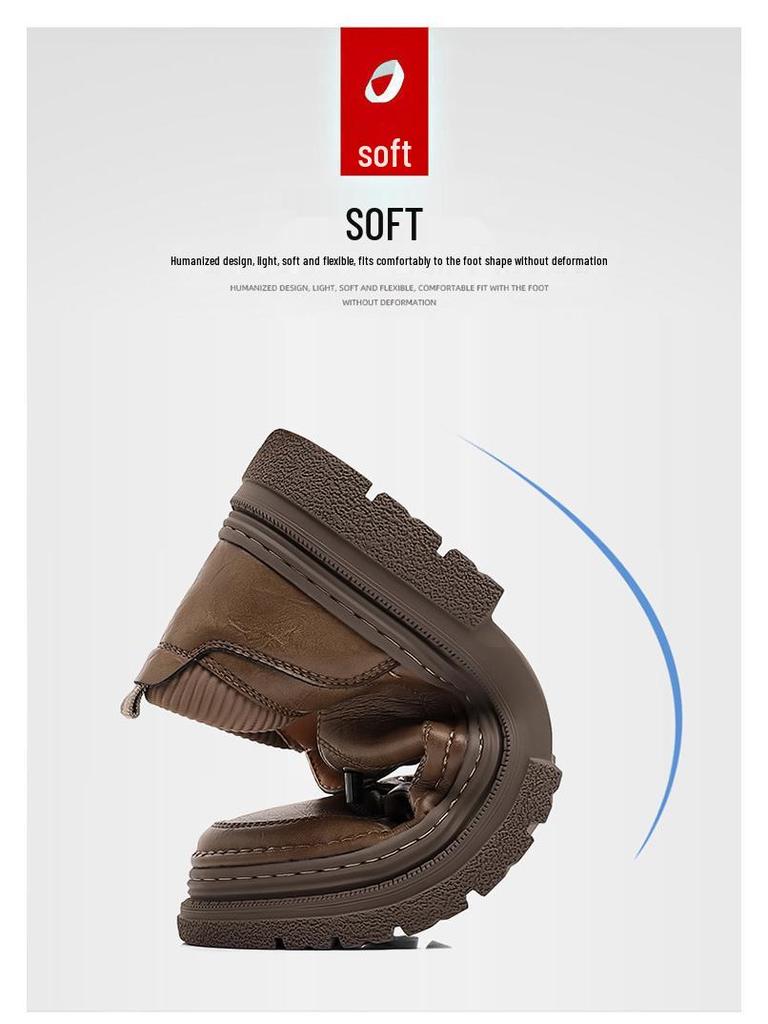 Men's Lightweight Luxury Casual Shoes – Versatile, Comfortable, Soft Sole Driving Shoes with Trendy Chinese Style
