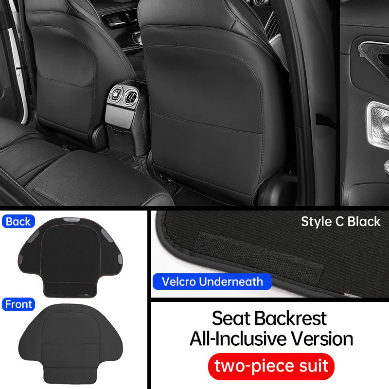 For Mercedes Benz A-Class C-Class Car Seat Anti-kicking Mat GLC260 GLB200 Car Rear Seat Anti-Step Anti-dirt Protection Mat
