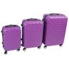 3PCS Luggage Set Spinner Wheel Hardshell Suitcase Lightweight with TSA Lock 150kg Load Capacity
