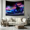 Car Pattern Home Decor Tapestry, Wall Hanging, Decorative RV Wall Cloth.MGT0918141