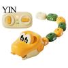 Interactive Snake Toy Set 1/2 Sets Remote Control Car Toy, Magnetic Eating Itself Game Electronic 2 Player Electric RC for Kids Indoor Racing