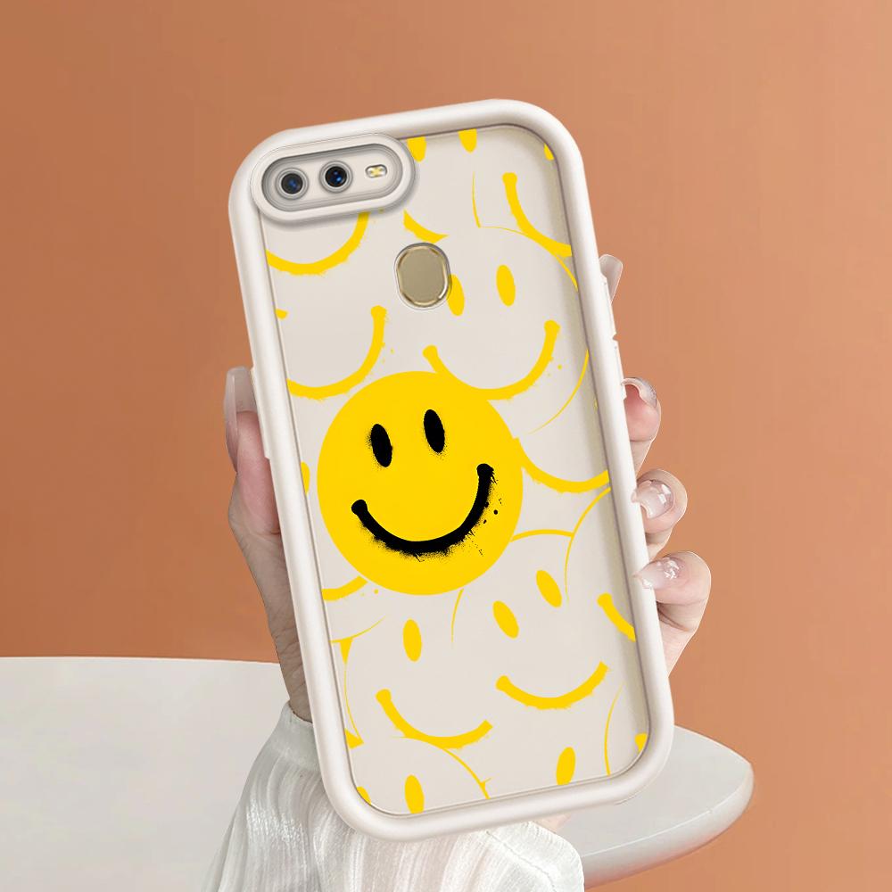 Coque de protection antichoc en silicone souple avec motif de dessin animé pour appareil photo OPPO Reno Realme OnePlus