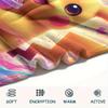 1Pc Pokemon drinks Print Flannel Blanket, High quality Comfortable for All Seasons, Home Decor, Warmth and Comfort, Perfect for Christmas Gifts