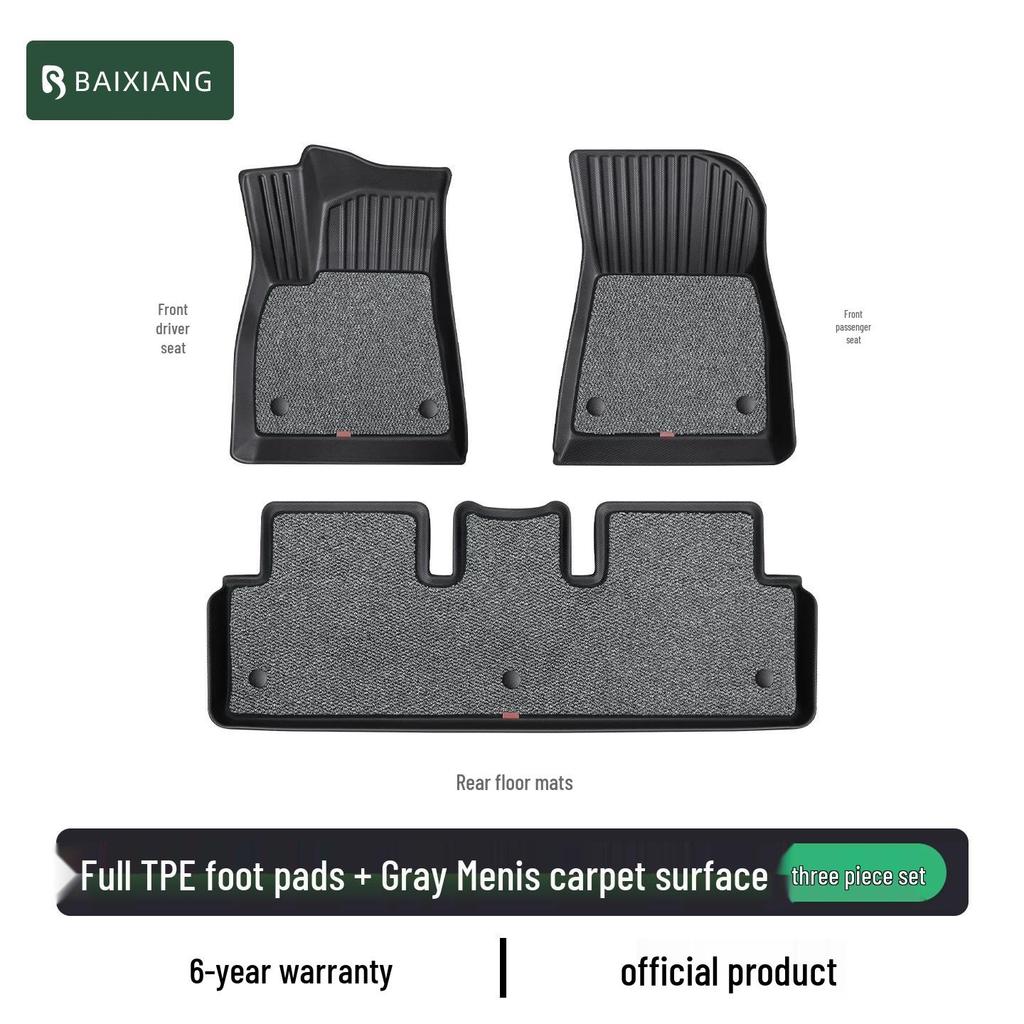 ZEEKR 001/007/007 GT Car Floor Mats - TPE, 25 Models, 7X/X Custom Fit