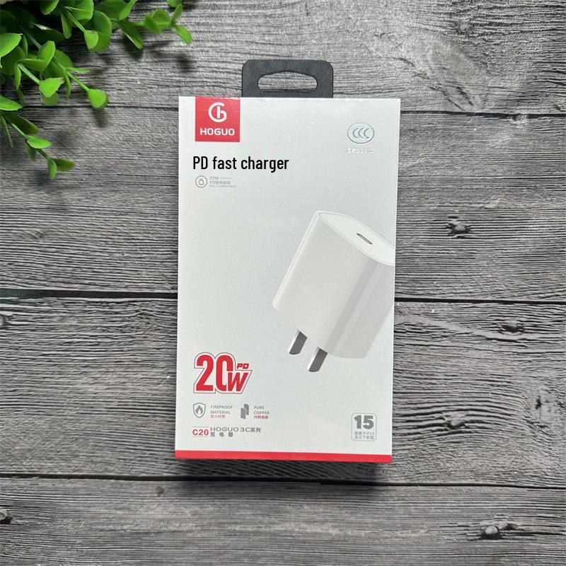 Red Fruit C20 Single Head 20W PD Fast Charger for Apple