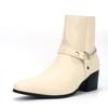 Men's Boots Designer Chelsea Boots Luxury High Quality Men Cowboy Boots Black Brown Zip Wedding Office Dress Shoes