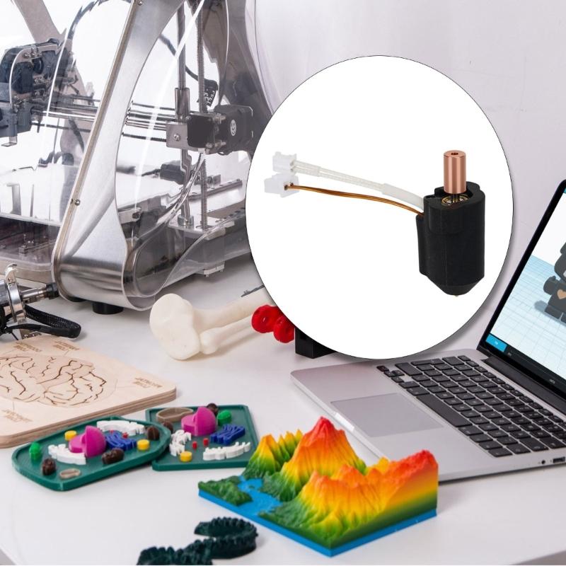 Oppdatert Hotend-sett For K1 300C Høytemperatur Hotend 3D-skriver Keramisk Varmeblokk-sett Høyhastighetsutskrift