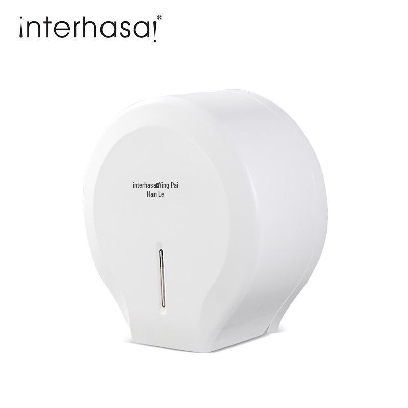 Interhasa Wall-Mounted Restroom Tissue Dispenser & Paper
