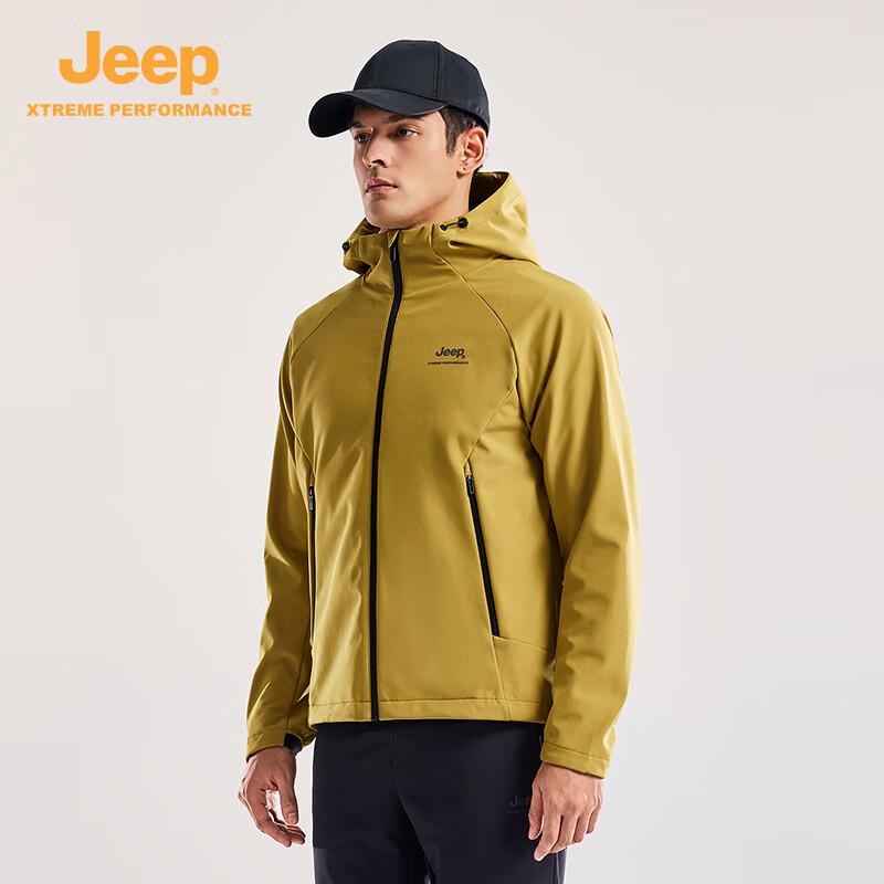 Мужская водостойкая софтшелл куртка Jeep 3XL