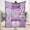 Nurse Humor Quotes Blanket Warmthful Decor Perfect for Livingroom Sofa Office Four Seasons Multipurpose Stylish Decor
