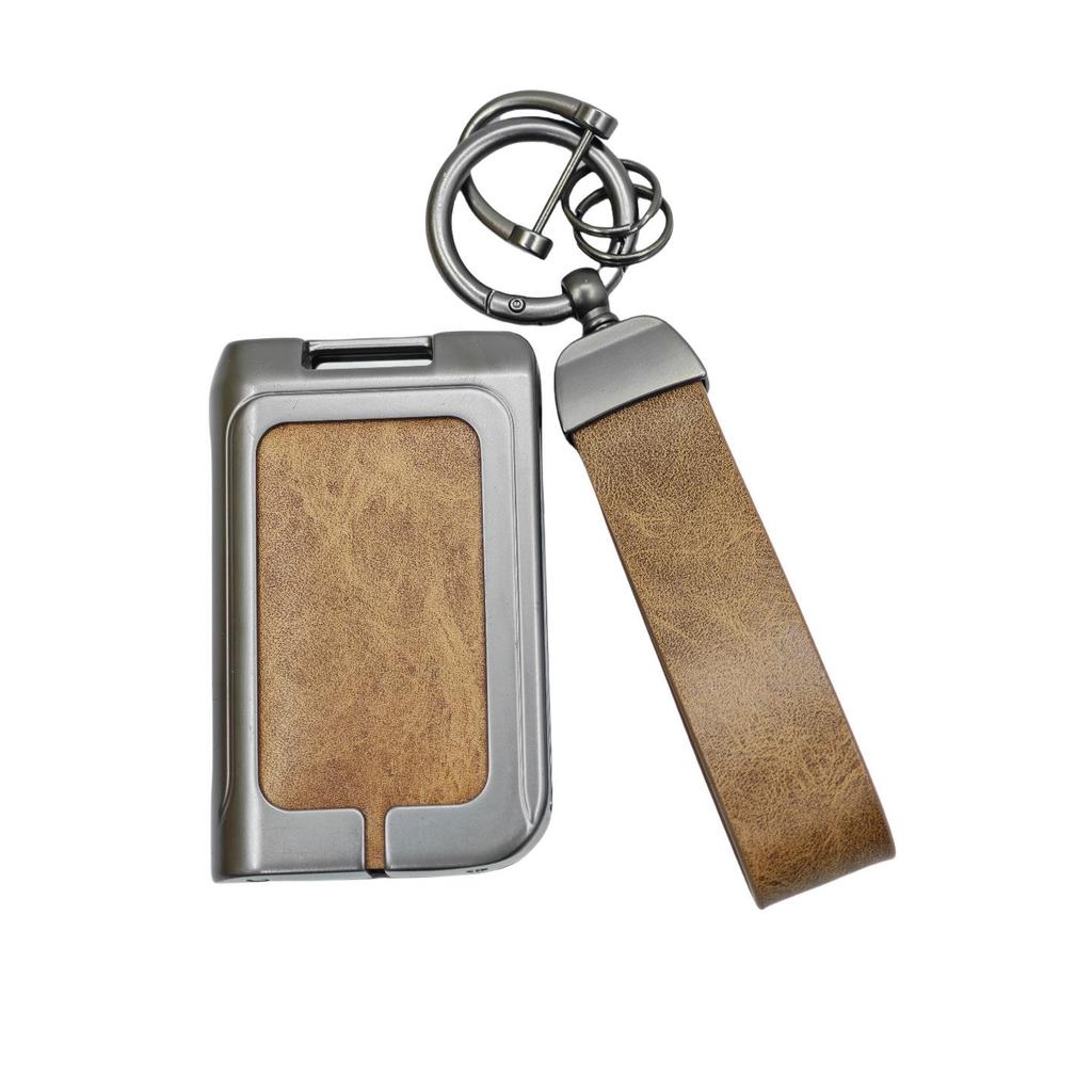 Lynk & Co Leather Metal Key Case for Models 01, 02, 03, 05, 08, 09