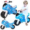 Police Motorcycle Ride-on Toy Sound Effects Stickers Wide Wheels 6467