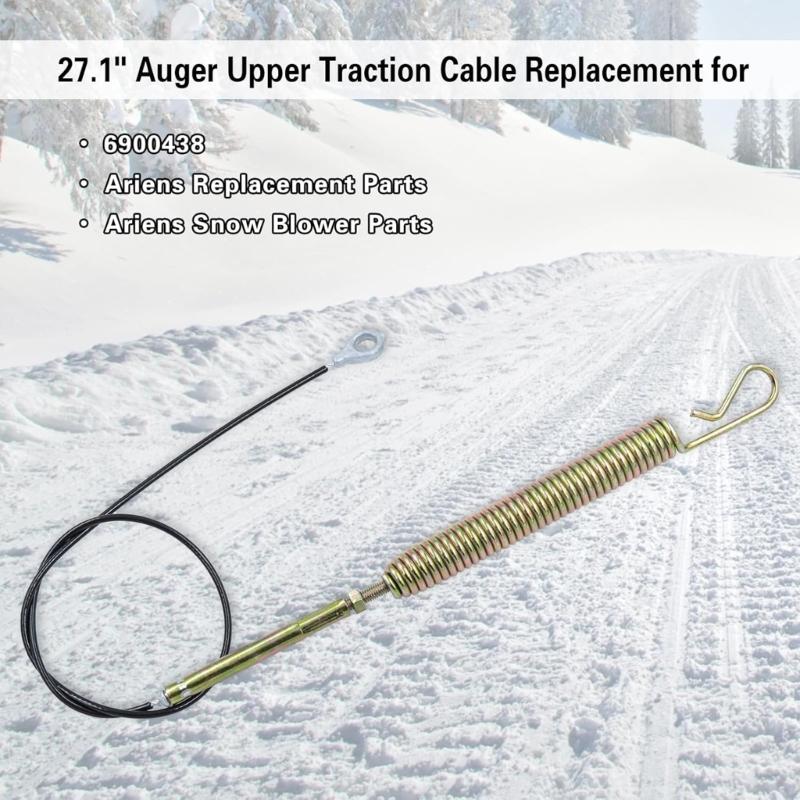 Stainless Steel Conveyor Auger Cable Replacement for 920326 920327 920402 920403 920404 Snow Blower Upper Tractor