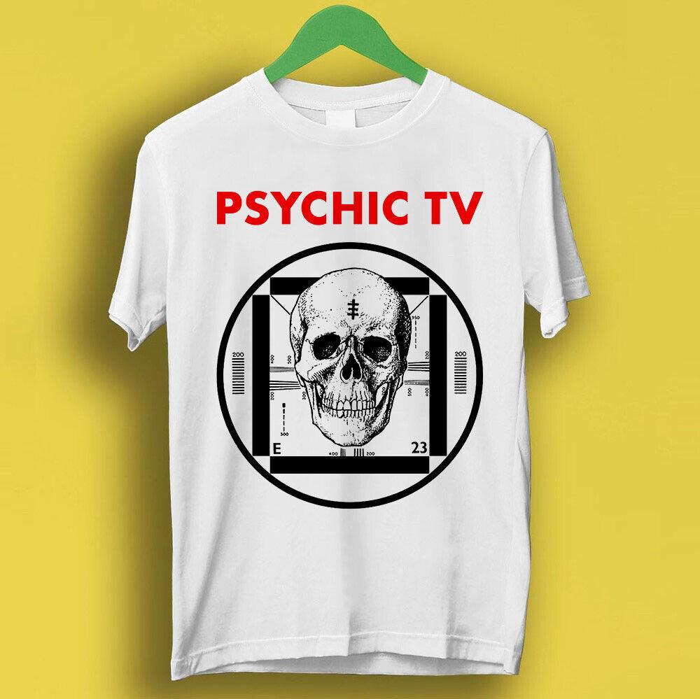 

Psychic Tv Force The Hand Of Chance Punk Rock Retro Music Top Tee T Shirt P1738 XL