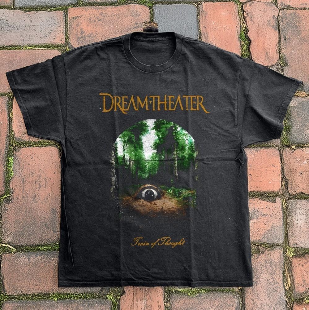 Dream Theater Train Of Thought Basic Unisex Black TShirt Size S5XL Unisex T-Shirt S