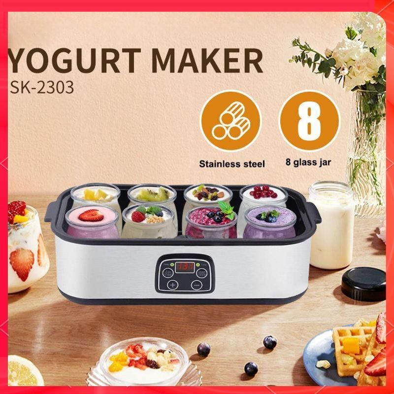 Professional Homemade Yogurt Maker Household Stainless Steel Food Processing Equipment Multifunctional Automatic Yogurt Machine