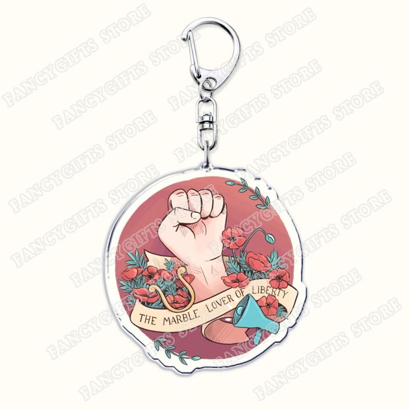 

France Les Miserables Mis Girls Keychains for Accessories Bag Broadway Victor Hugo Musical Theatre Keyrings Jewelry Fans Gifts