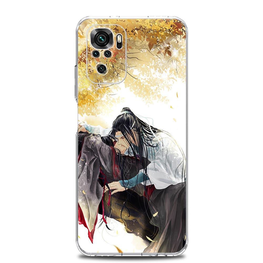 Anime Mo Dao Zu Shi Wei Wuxian Soft Phone Case For Xiaomi Redmi Note 12 11 9S 9 8 10 Pro Plus 7 8T 9C 9A 8A K40 Gaming Cover