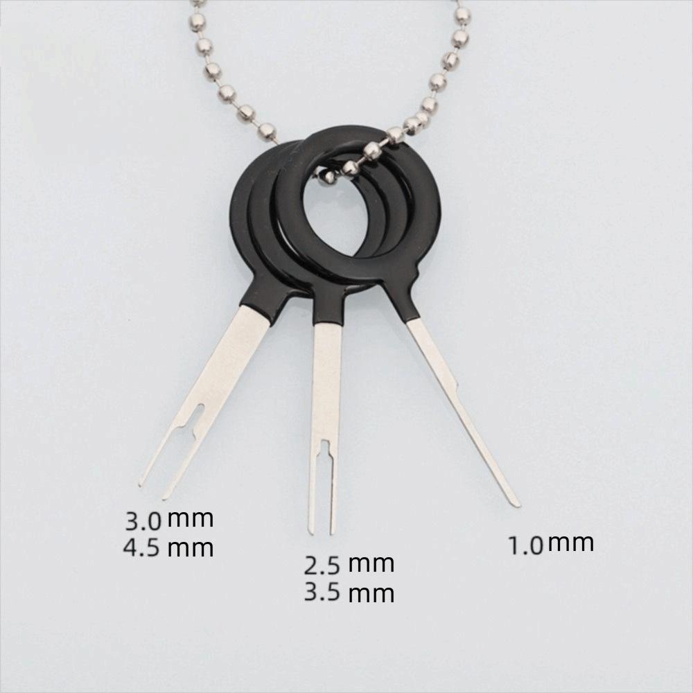 3PCS Anti-Rust Terminal Pin Release Tool Wire Connector Puller  Wiring Terminal Replacement Service