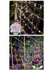 Solar Color-Changing LED Starry String Lights - Waterproof Popcorn Fairy Lights for Camping and Outdoor Tent Decor