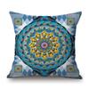 Special Sale Mandala Motif Bohemian Mediterranean Floral Plant Pattern Linen Home Decoration Pillow Case Sofa Cushion Cover Case