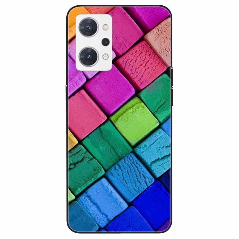 For OPPO Reno 9A 7A Case Soft TPU Fashion Marble Silicone Bumper Covers for OPPO Reno 9 A 5G CPH2523 Reno7A Protector Reno9 A